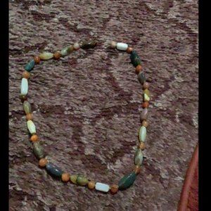 Polished Stone Necklace (Broken)